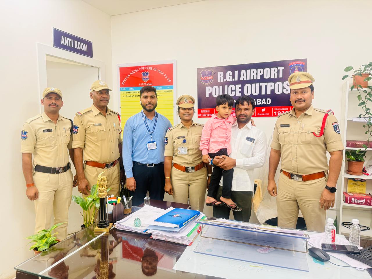 Hyderabad Police Reunite Missing Child with Family