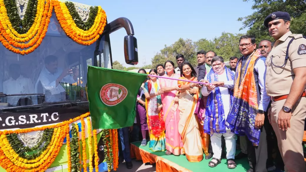 TGSRTC Introduces 65 New Electric Buses in Hyderabad