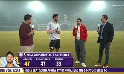 He is a Gentle Senior, Both Of Us Being Punjabi Makes It Easy To Gel : Arshdeep Singh On Bumrah He is a Gentle Senior, Both Of Us Being Punjabi Makes It Easy To Gel : Arshdeep Singh On Bumrah