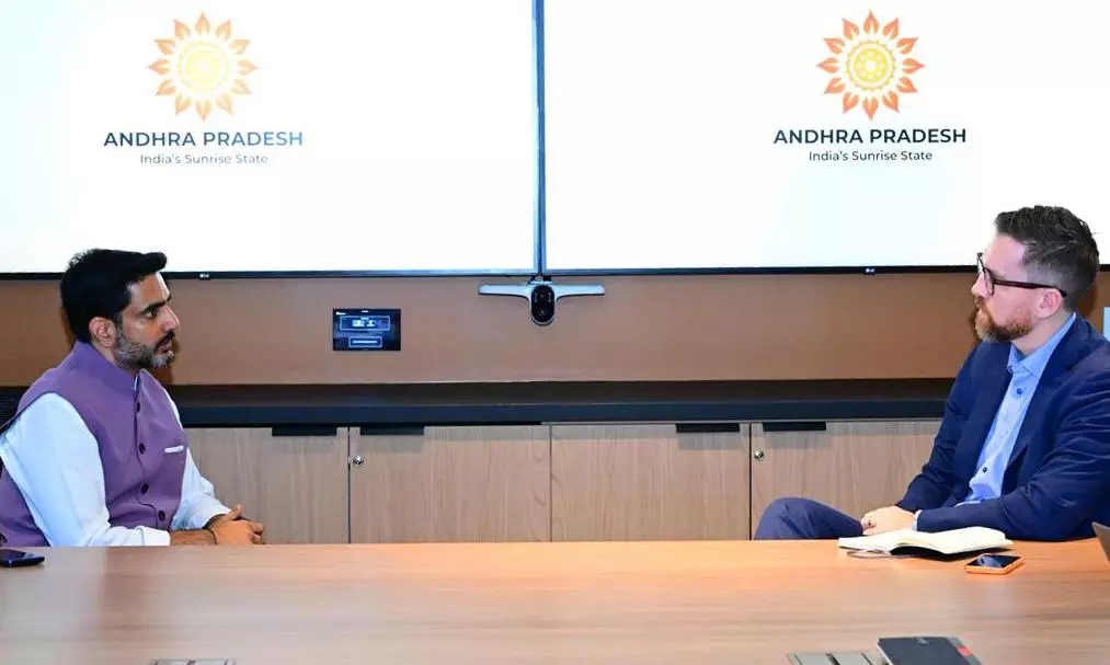 deccanchronicle.com - MD Ilyas - Lokesh Seeks Canadian Investments In AP's Tourism, Green Energy, AI & Infrastructure