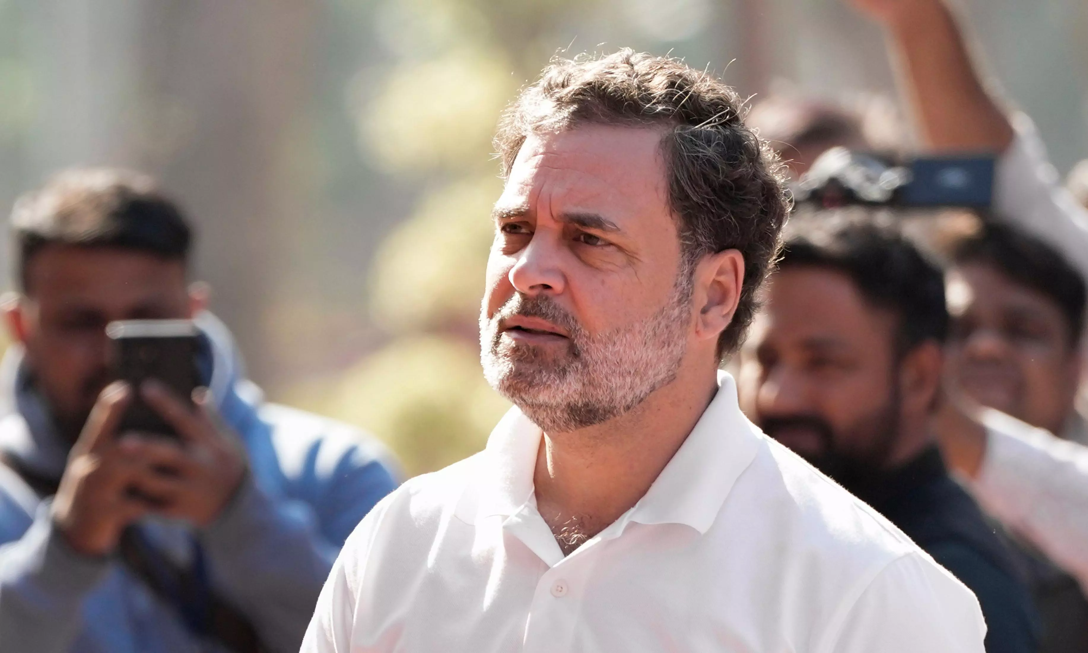 Appeared Under Pressure: Rahul Takes Dig at Shah over LS Speech Appeared Under Pressure: Rahul Takes Dig at Shah over LS Speech