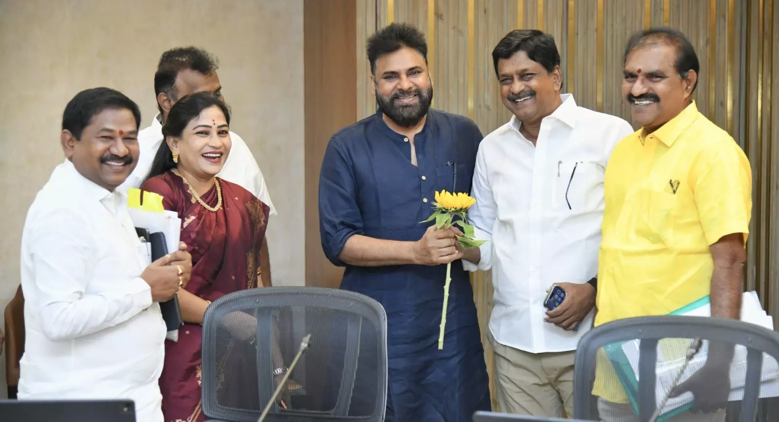 Ministers Thank Pawan for Sanctioning Rural Road Works Ministers Thank Pawan for Sanctioning Rural Road Works