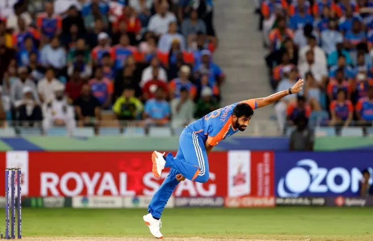 Rare Off-Day at Work: Bumrah Gets Smashed for Four Sixes in One Innings for First Time in T20Is Rare Off-Day at Work: Bumrah Gets Smashed for Four Sixes in One Innings for First Time in T20Is