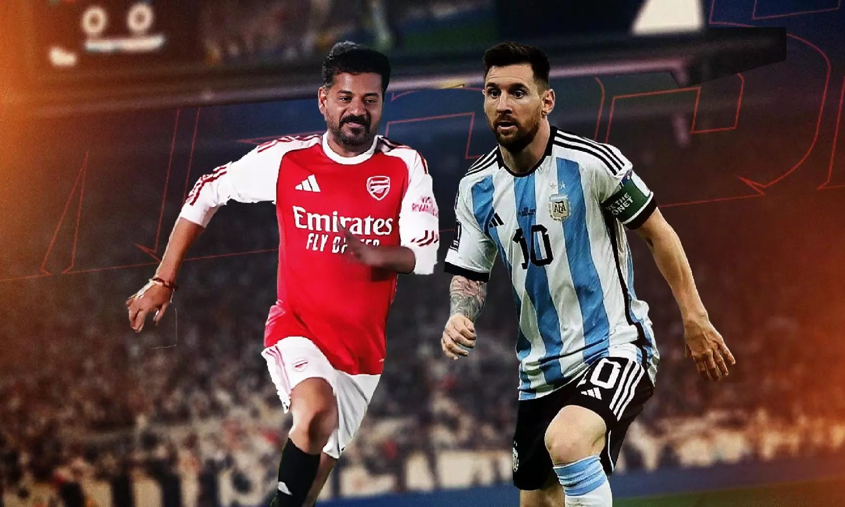 Messi Tour Makes Hyderabad Warm Ip to football