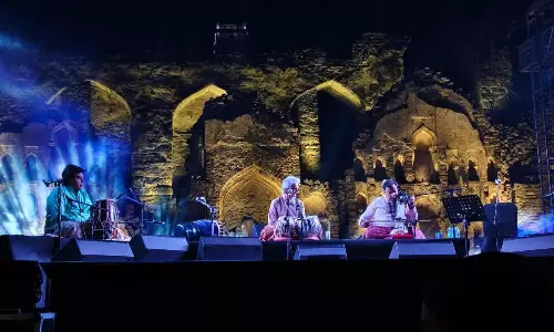 Tabla Lights Up Mood at Golconda Fort