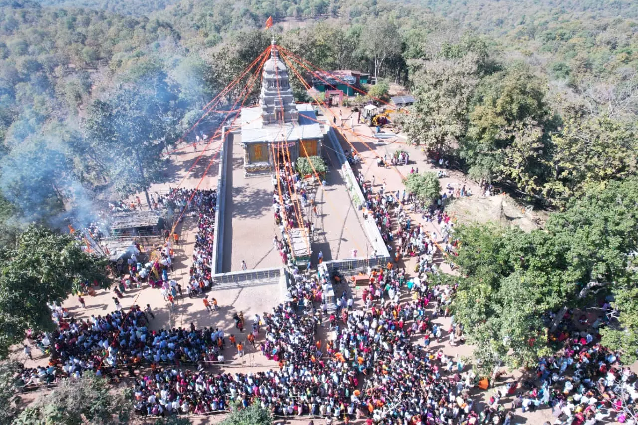 Adilabad: Hilltop Temples Attracting Devotees Due to Location, Ambience Adilabad: Hilltop Temples Attracting Devotees Due to Location, Ambience