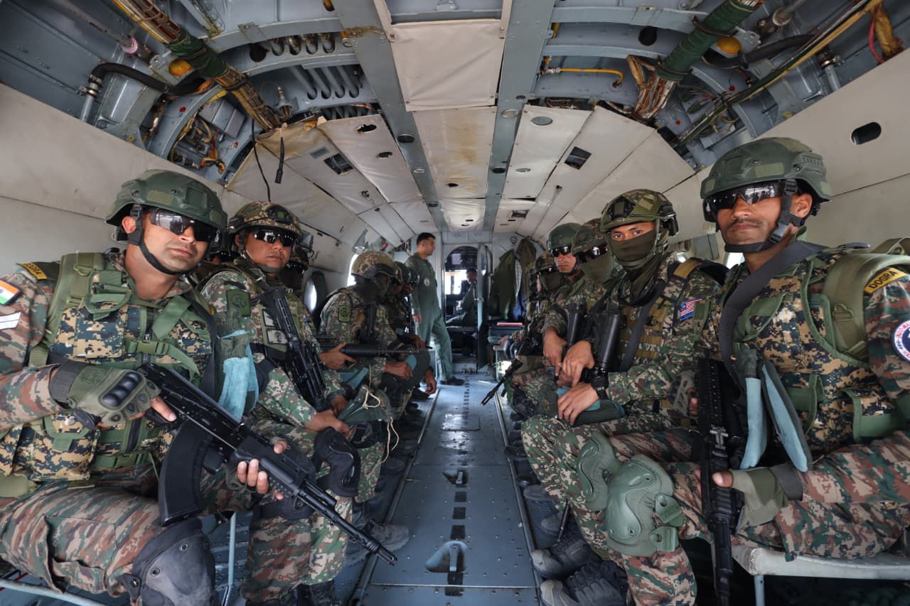 Indian & Malaysian Armies Train Together