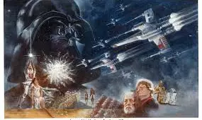 The Painting That Introduced Star Wars To The World Fetches $3.9M At Auction The Painting That Introduced Star Wars To The World Fetches $3.9M At Auction