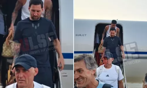 Hyderabad: Security Beefed Up For Lionel Messi Match After Kolkata Incident Hyderabad: Security Beefed Up For Lionel Messi Match After Kolkata Incident