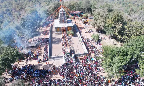 Adilabad: Hilltop Temples Attracting Devotees Due to Location, Ambience Adilabad: Hilltop Temples Attracting Devotees Due to Location, Ambience