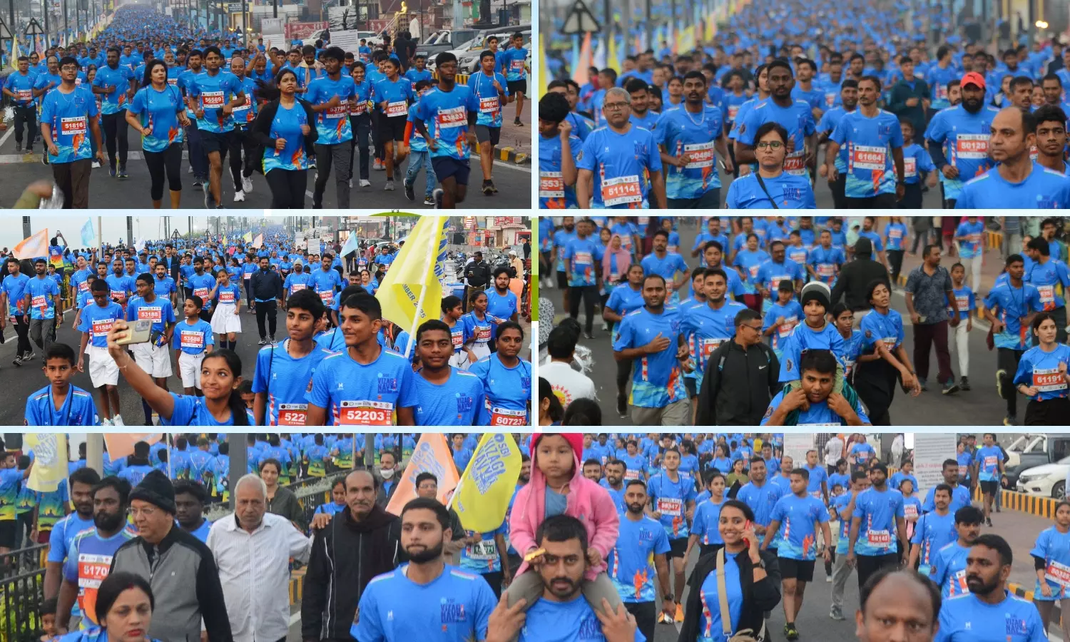 Vizag Navy Marathon Attracts Over 17,000 Runners Vizag Navy Marathon Attracts Over 17,000 Runners