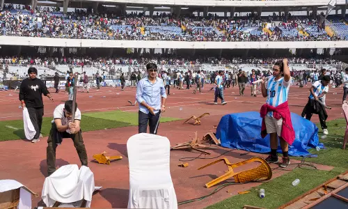 Suvendu Adhikari Seeks Judicial Probe Into Messi Event Chaos Suvendu Adhikari Seeks Judicial Probe Into Messi Event Chaos
