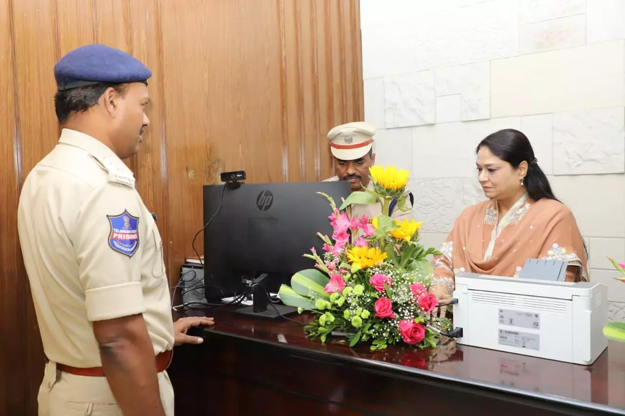Telangana Prisons DG Launches Citizen-Centric Initiatives at Jail Bhavan Telangana Prisons DG Launches Citizen-Centric Initiatives at Jail Bhavan