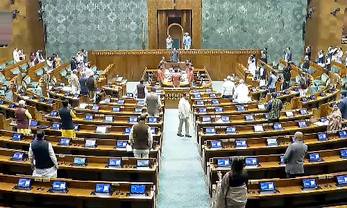 Opposition MPs Protest Hindi Names for Bills