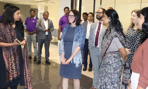 US Consul General Visits Ratan Tata Hub in Amaravati