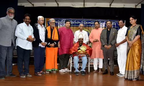 Subhani Awarded Bapu Award For Excellence In Cartoon Journalism Subhani Awarded Bapu Award For Excellence In Cartoon Journalism