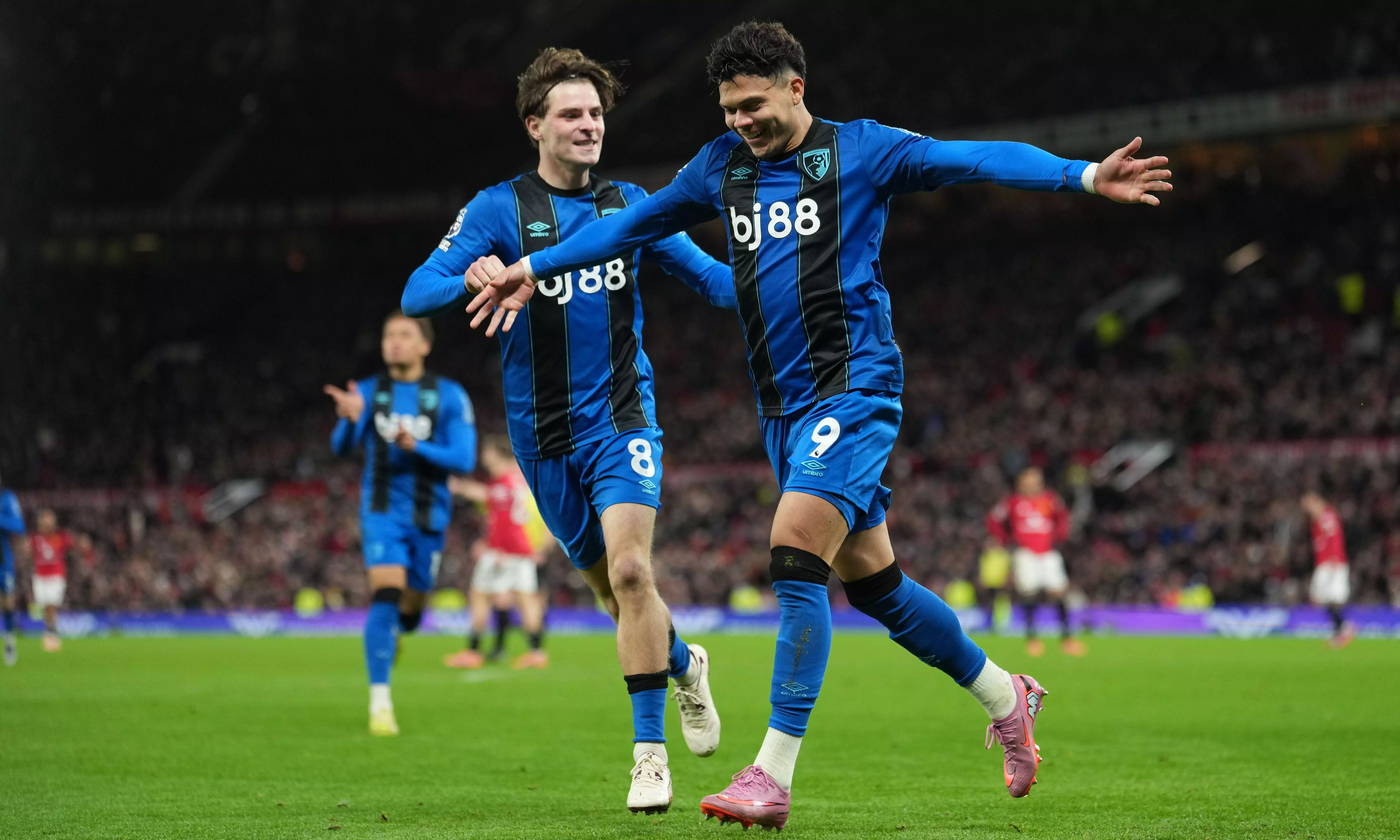 Manchester United And Bournemouth Draw 4-4 In Premier League Thriller Manchester United And Bournemouth Draw 4-4 In Premier League Thriller