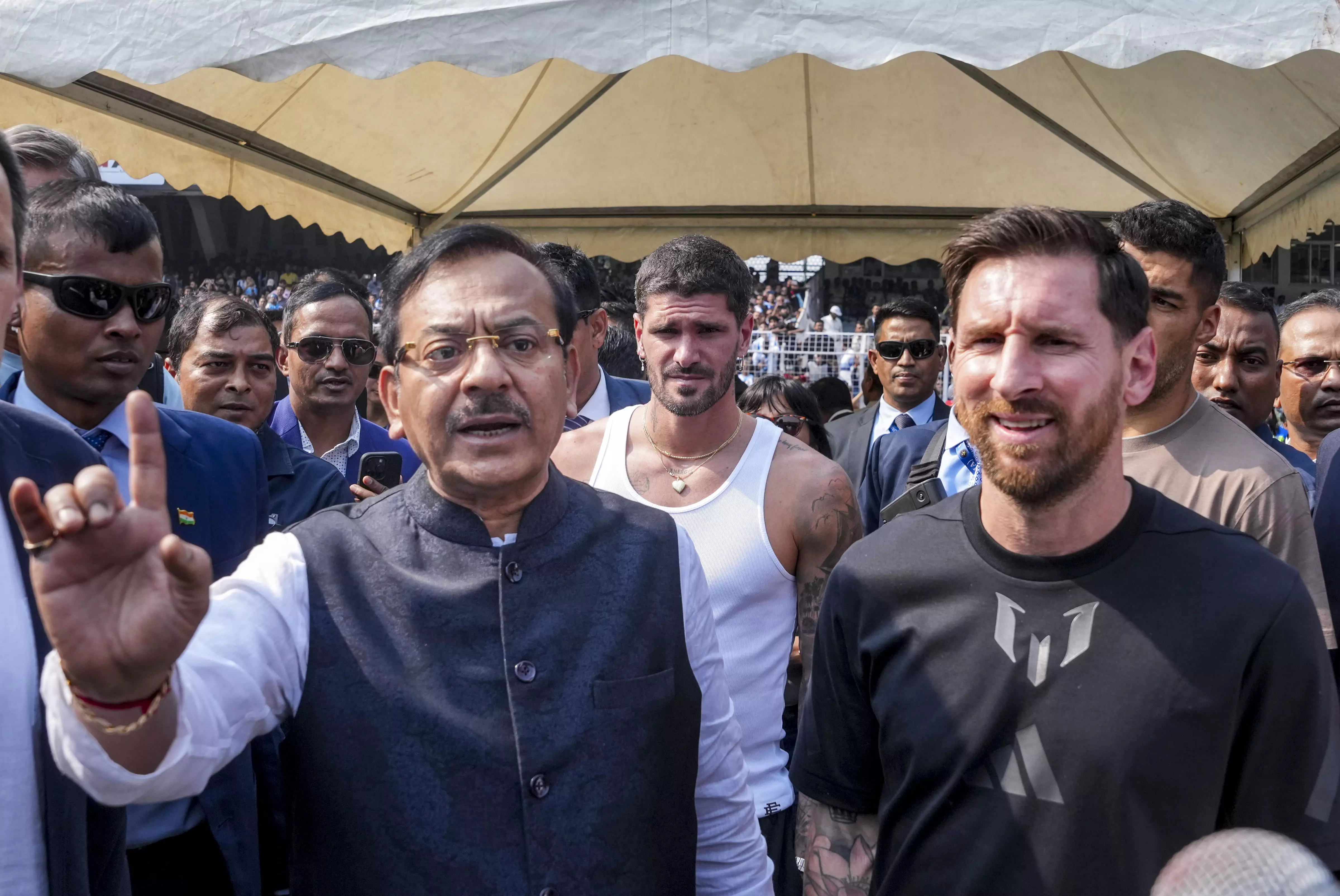 Messi Event Fiasco: WB Sports Minister Aroop Biswas Resigns Messi Event Fiasco: WB Sports Minister Aroop Biswas Resigns