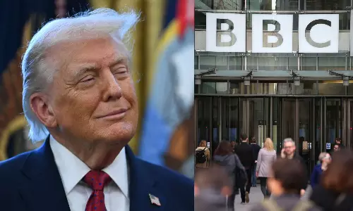 Trump Sues BBC For Defamation Over Editing Of January 6 Speech Trump Sues BBC For Defamation Over Editing Of January 6 Speech
