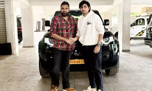 Pawan Kalyan Gifts OG Director A Land Rover Defender Pawan Kalyan Gifts OG Director A Land Rover Defender