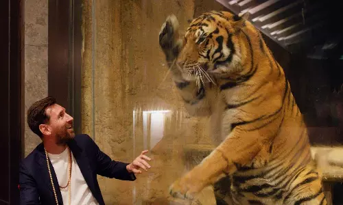 Messi Visits Vantara Wildlife Conservation Centre