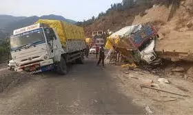 Lorry Driver Died In Firing On NH-44 In Nizamabad