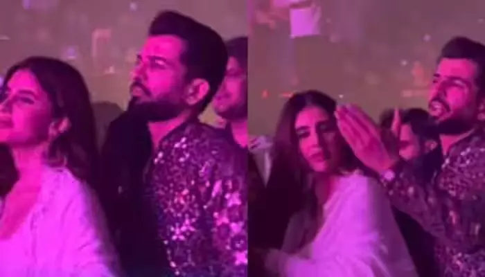 Jay Bhanushali Spotted With Miesha Iyer at Mumbai Concert, Divorce Rumors with Mahhi Vij Surface Jay Bhanushali Spotted With Miesha Iyer at Mumbai Concert, Divorce Rumors with Mahhi Vij Surface