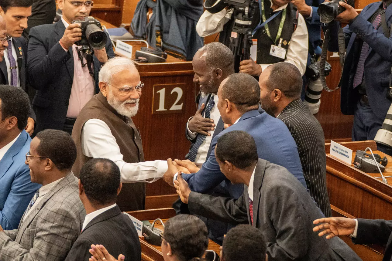PM Modi Addresses Ethiopian Parliament, Pledges Stronger Ties PM Modi Addresses Ethiopian Parliament, Pledges Stronger Ties