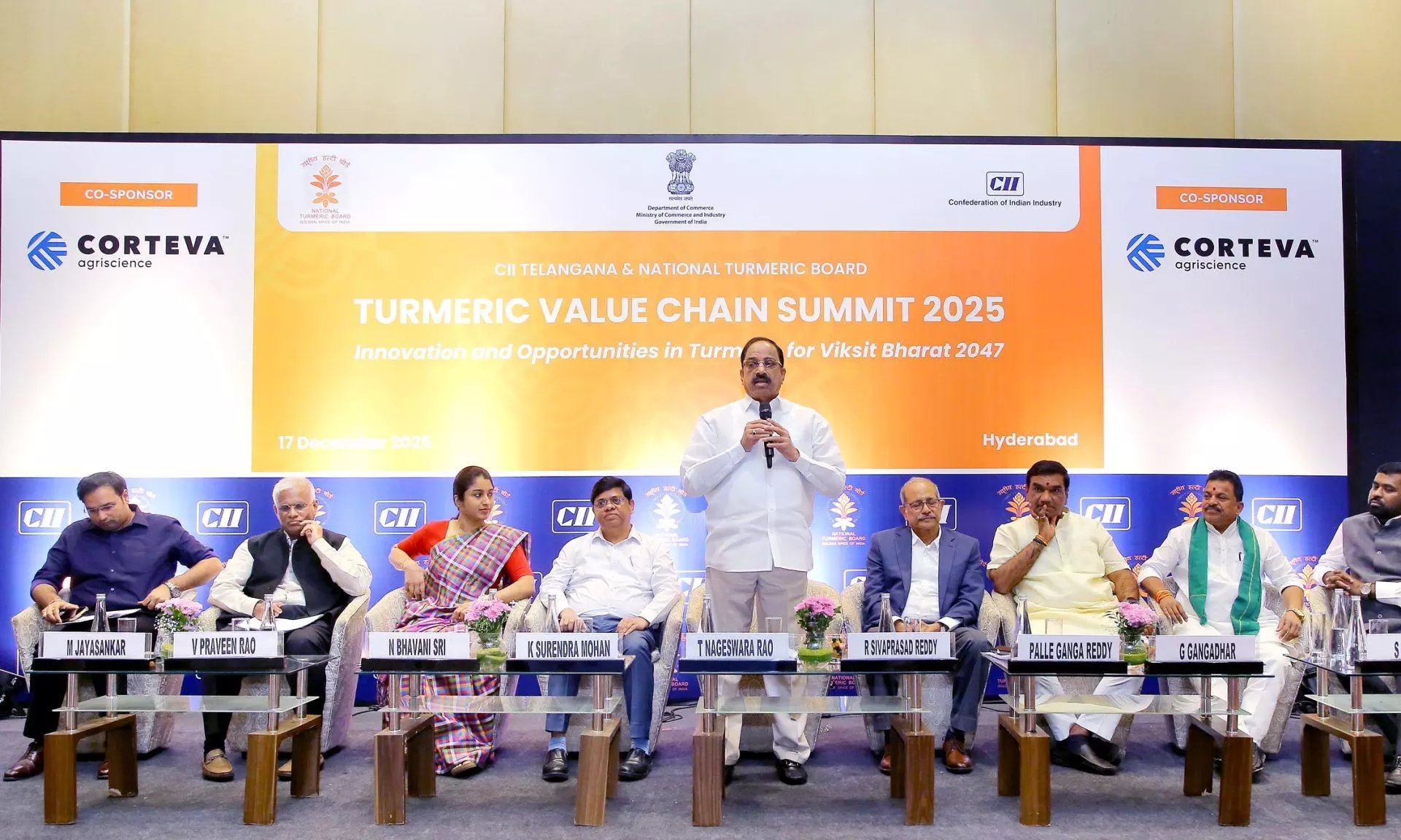 Turmeric Value Chain Summit Held In Hyderabad Turmeric Value Chain Summit Held In Hyderabad