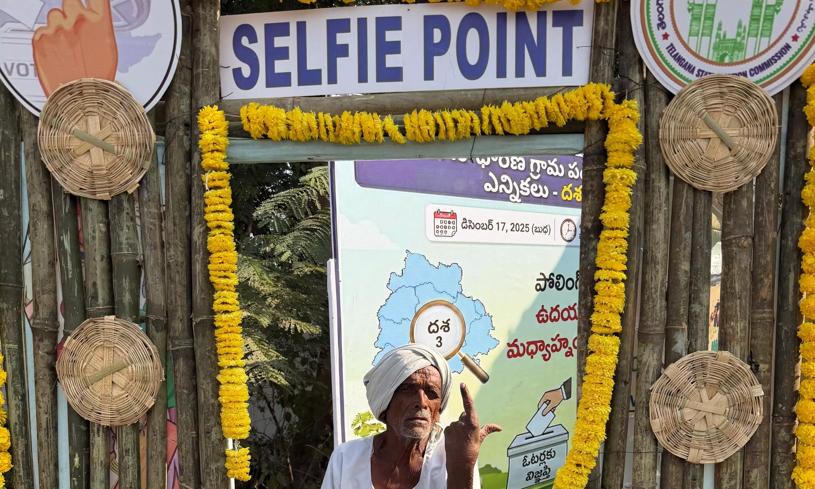 Sporadic Incidents Mar Third Phase of Panchayat Polls in Adilabad Sporadic Incidents Mar Third Phase of Panchayat Polls in Adilabad