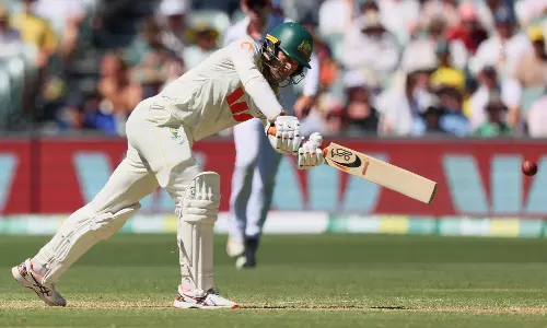 Ashes 3rd Test: Carey Slams Ton As Australia Seize Upper Hand on Day 1