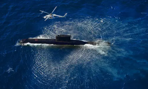 Indian Navy Inducts Helicopter Squadron INAS 335 ‘Ospreys’ at Goa