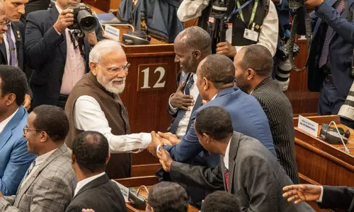 PM Modi Addresses Ethiopian Parliament, Pledges Stronger Ties PM Modi Addresses Ethiopian Parliament, Pledges Stronger Ties