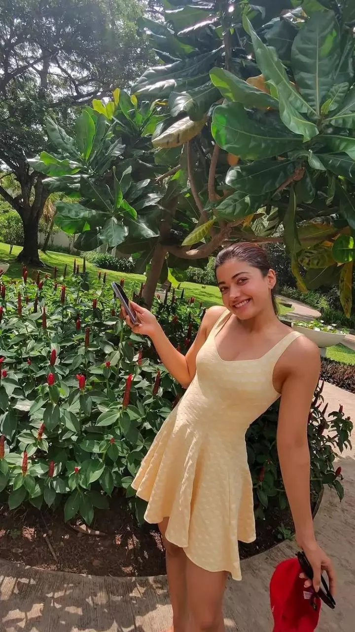 Rashmika Mandanna radiates joy in vacation moments with close companions