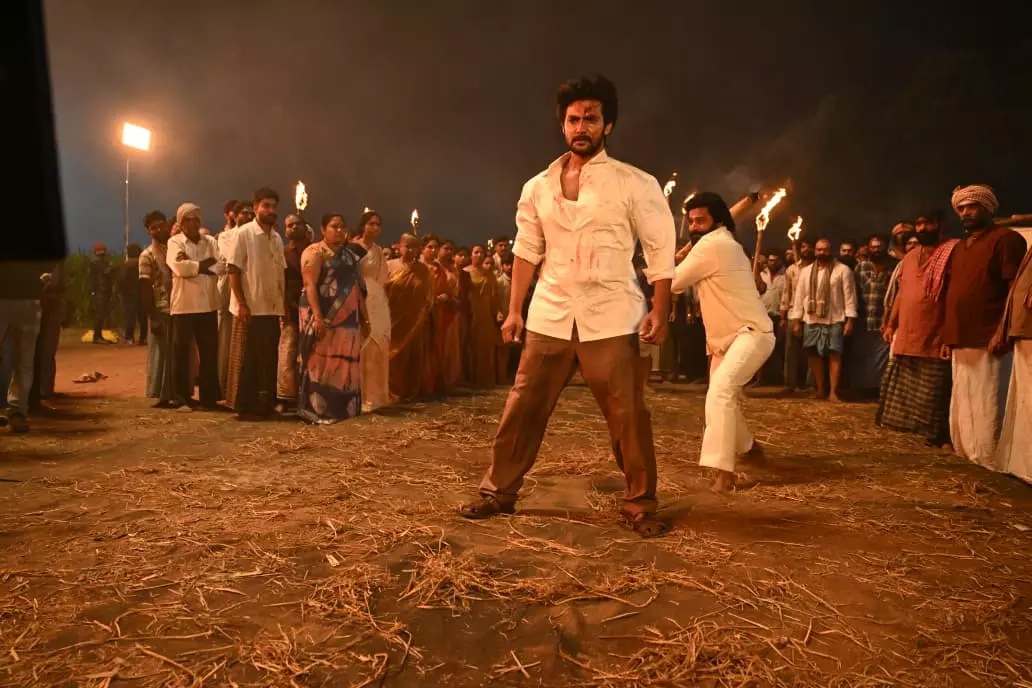 Aadi Saikumar Shoots Through Injury for Shambhala