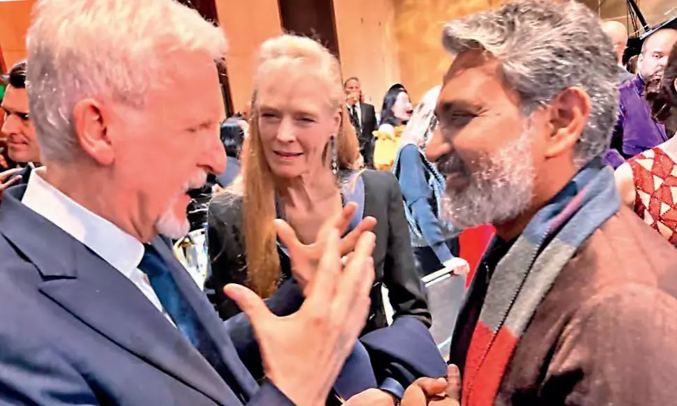 James Cameron to Rajamouli: ‘Give Me a Camera’ James Cameron to Rajamouli: ‘Give Me a Camera’