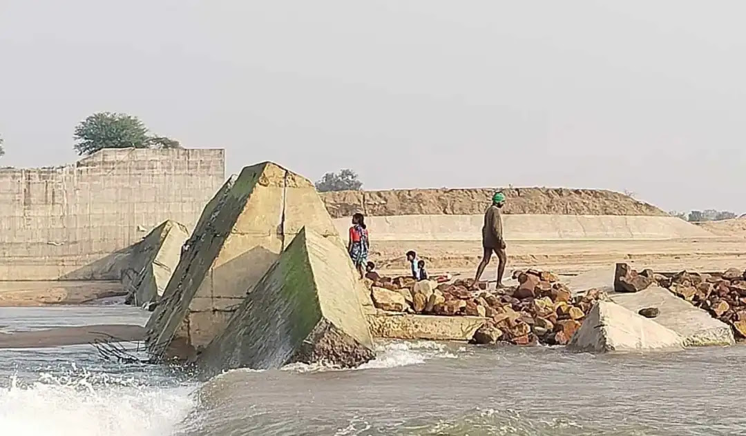 Third Check Dam Collapses in Manair