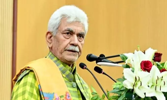 J&K L-G Manoj Sinha Calls for Zero Tolerance Against Terrorism, Ecosystem Eradication J&K L-G Manoj Sinha Calls for Zero Tolerance Against Terrorism, Ecosystem Eradication