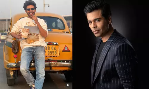 Karan Johar Calls Working with Kartik Aaryan Beginning of New ‘Dostana’ Karan Johar Calls Working with Kartik Aaryan Beginning of New ‘Dostana’
