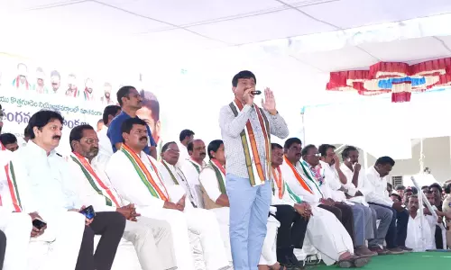 BRS Crying Foul Unable to Accept Poll Defeat: Ponguleti BRS Crying Foul Unable to Accept Poll Defeat: Ponguleti