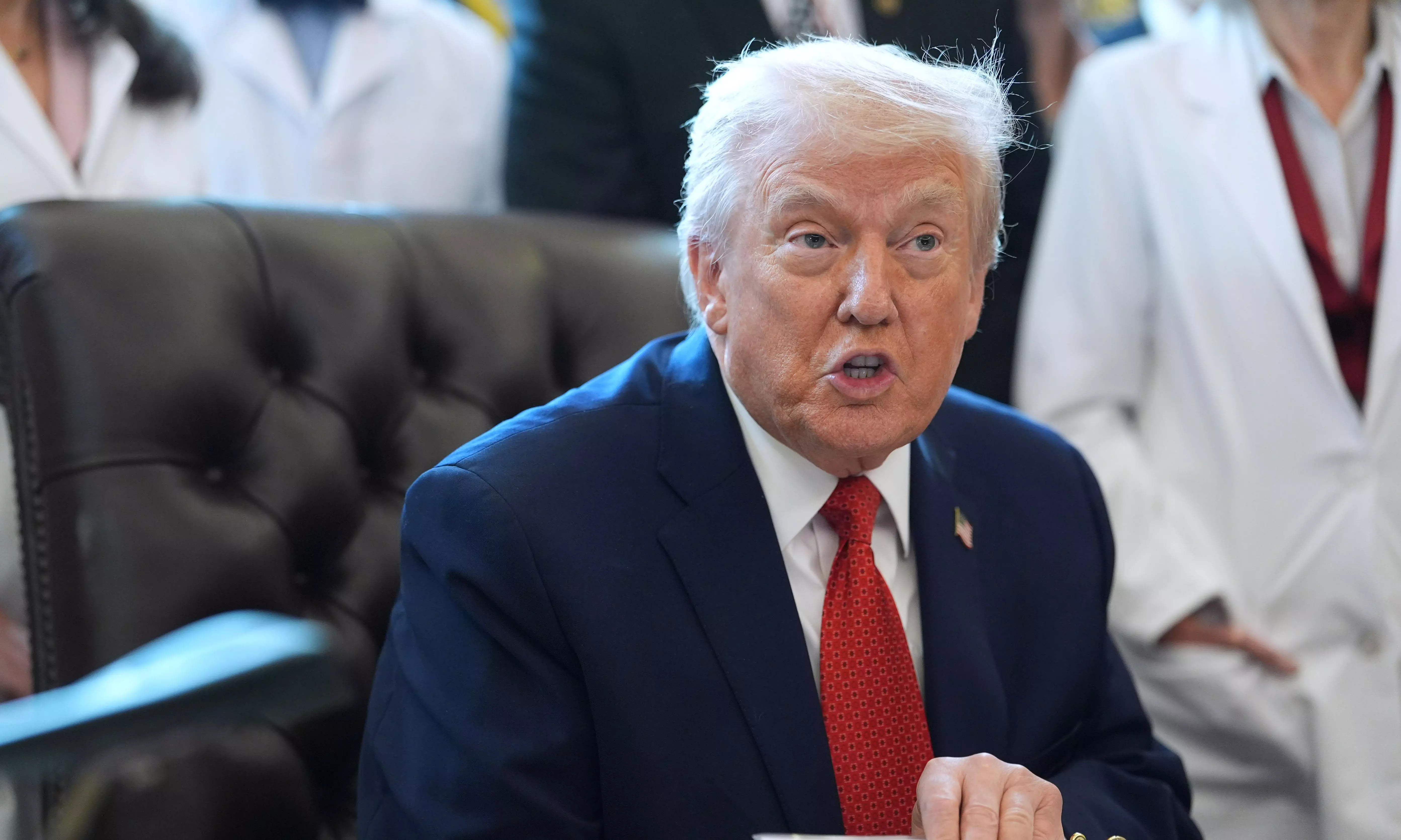 Trump Says Does Not Need Congress To Launch Strikes in Venezuela Trump Says Does Not Need Congress To Launch Strikes in Venezuela