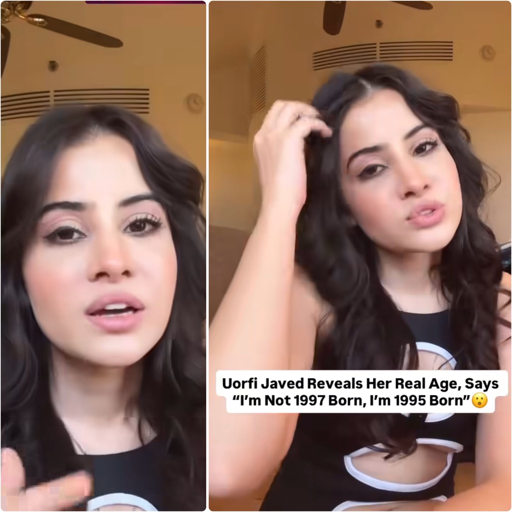 Uorfi Javed Reveals Age Concealment Due to Industry Pressure