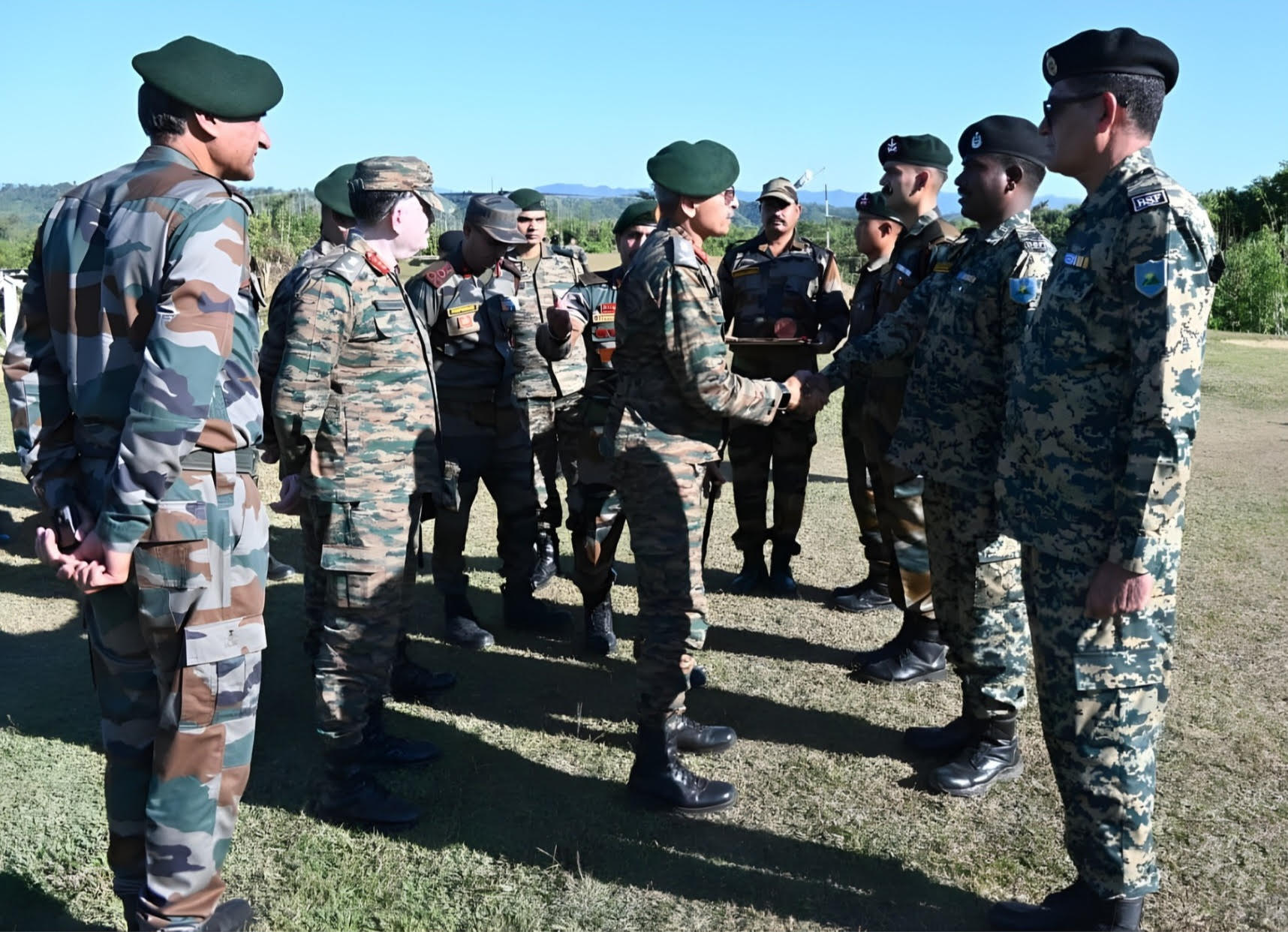 Indian Army Reviews Border Security Amid Bangladesh Unrest