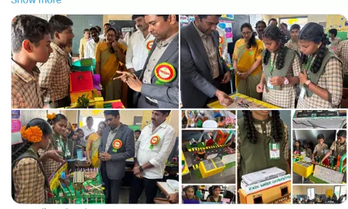 NTR Collector Opens RBVP Children’s Science Exhibition in Gunadala