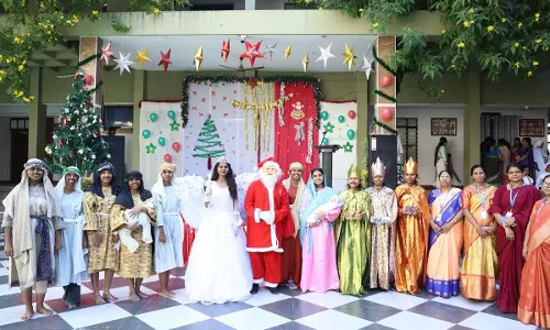 Christmas Cheer Catches Up in Hyderabad