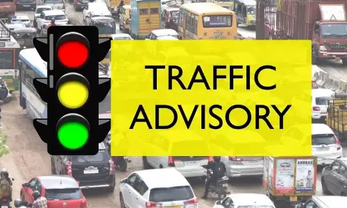 Hyderabad: Traffic Diversions for Construction of Skywalk at Mehdipatnam Rythu Bazaar till Dec. 21