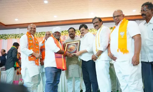 BJP Fetes Elected Sarpanches In Nirmal