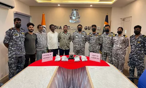 Coast Guard, CIU Seize 9.49 kg of Hashish Oil off Pamban