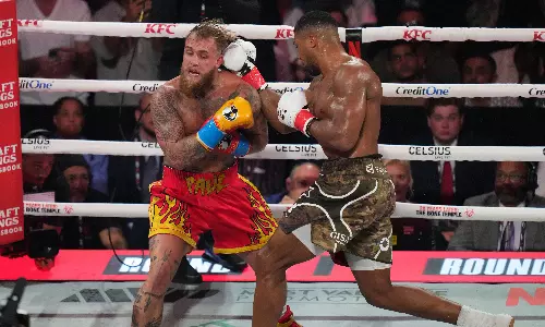 Anthony Joshua Knocks Out Jake Paul To Win Heavyweight Fight