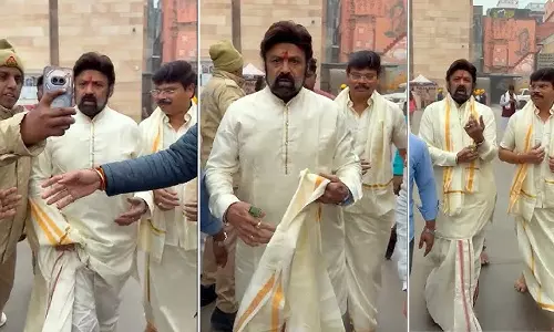 Balakrishna Prays at Varanasi, Calls for Upholding Sanatana Dharma